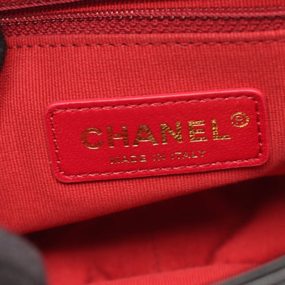 マトラッセ チェーンショルダーバッグ レザー ブラック ゴールド金具 シャネル バッグ CHANEL
