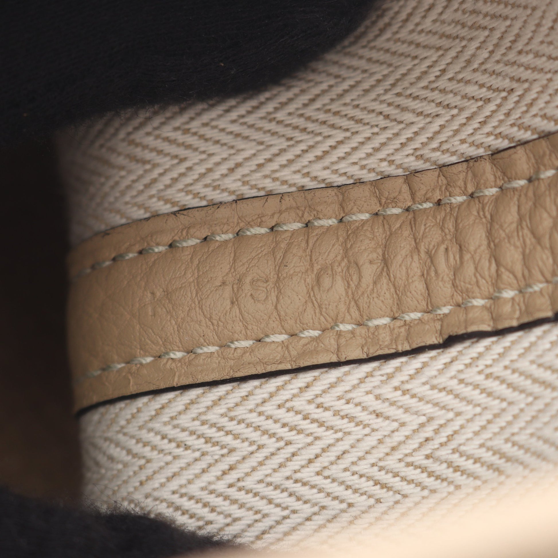 ネオガーデン23 トレンチ ハンドバッグ ネゴンダ ベージュ シルバー金具 K刻印 エルメス バッグ HERMES