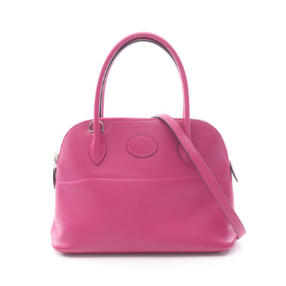 ボリード27 ローズパープル 2WAY ハンドバッグ ヴォースイフト ピンクパープル シルバー金具 A刻印 エルメス バッグ HERMES