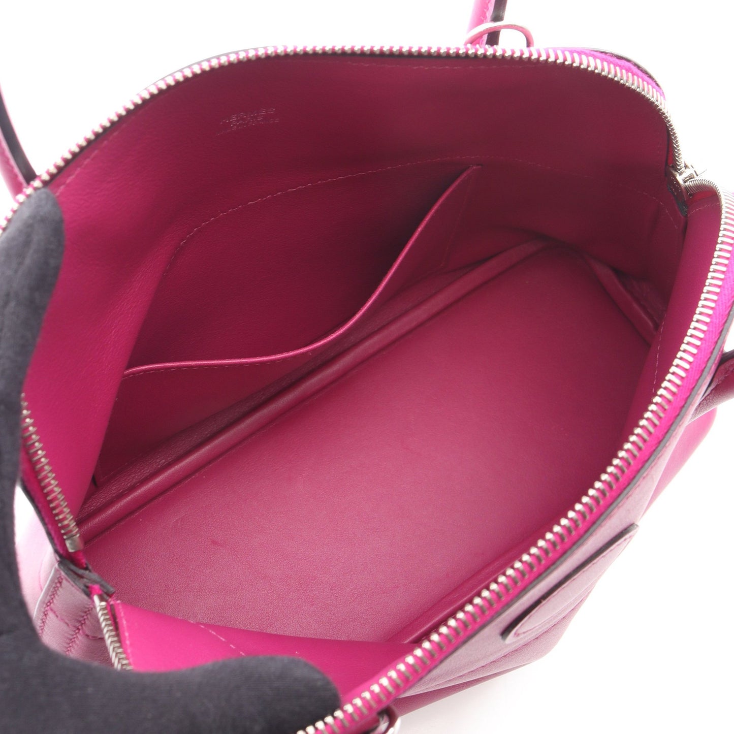ボリード27 ローズパープル 2WAY ハンドバッグ ヴォースイフト ピンクパープル シルバー金具 A刻印 エルメス バッグ HERMES