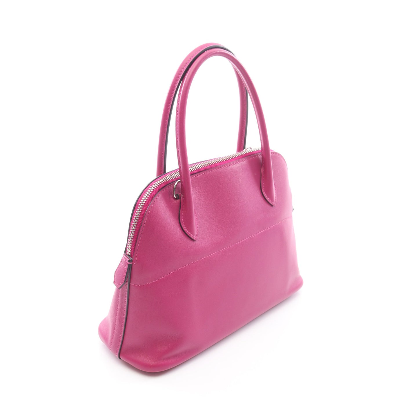 ボリード27 ローズパープル 2WAY ハンドバッグ ヴォースイフト ピンクパープル シルバー金具 A刻印 エルメス バッグ HERMES
