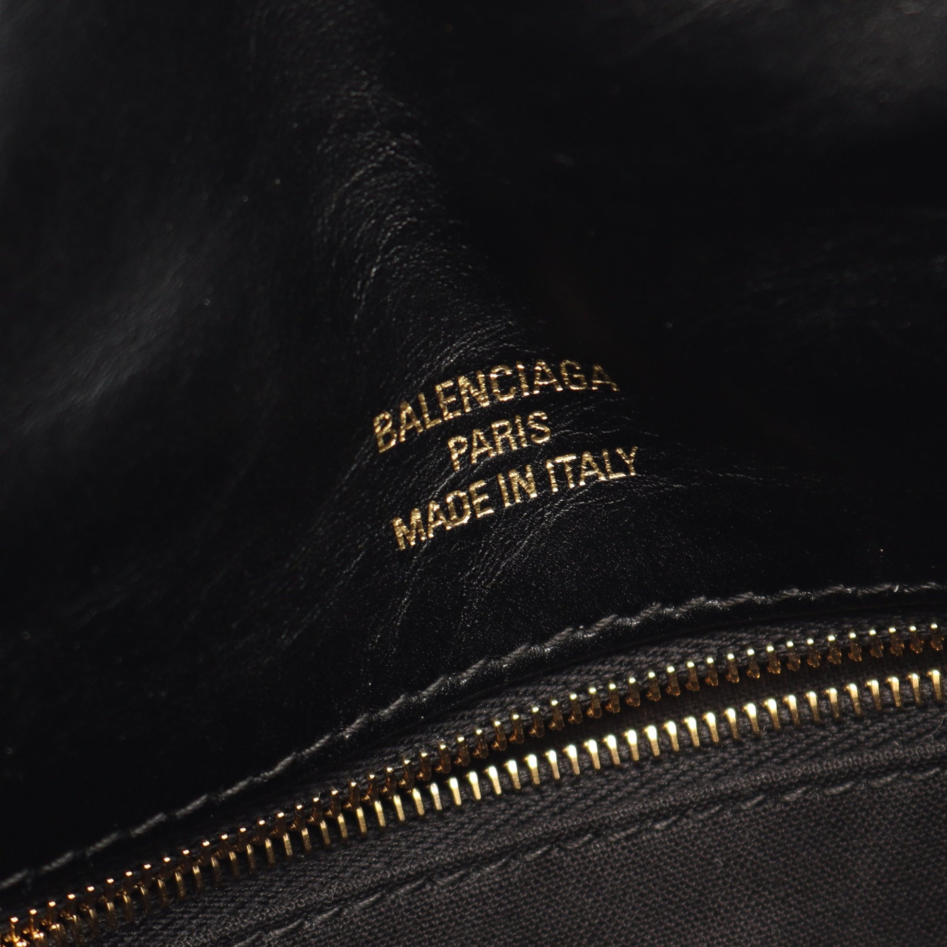 モナコ スリングバッグ ワンショルダーバッグ レザー ブラック バレンシアガ バッグ BALENCIAGA