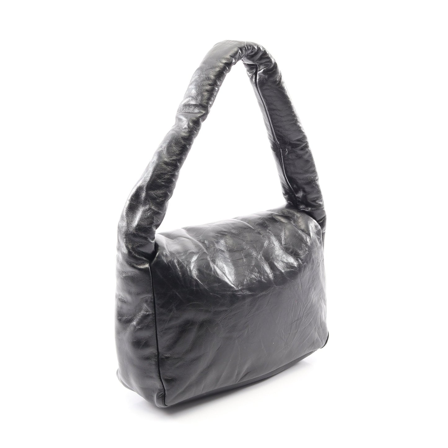 モナコ スリングバッグ ワンショルダーバッグ レザー ブラック バレンシアガ バッグ BALENCIAGA