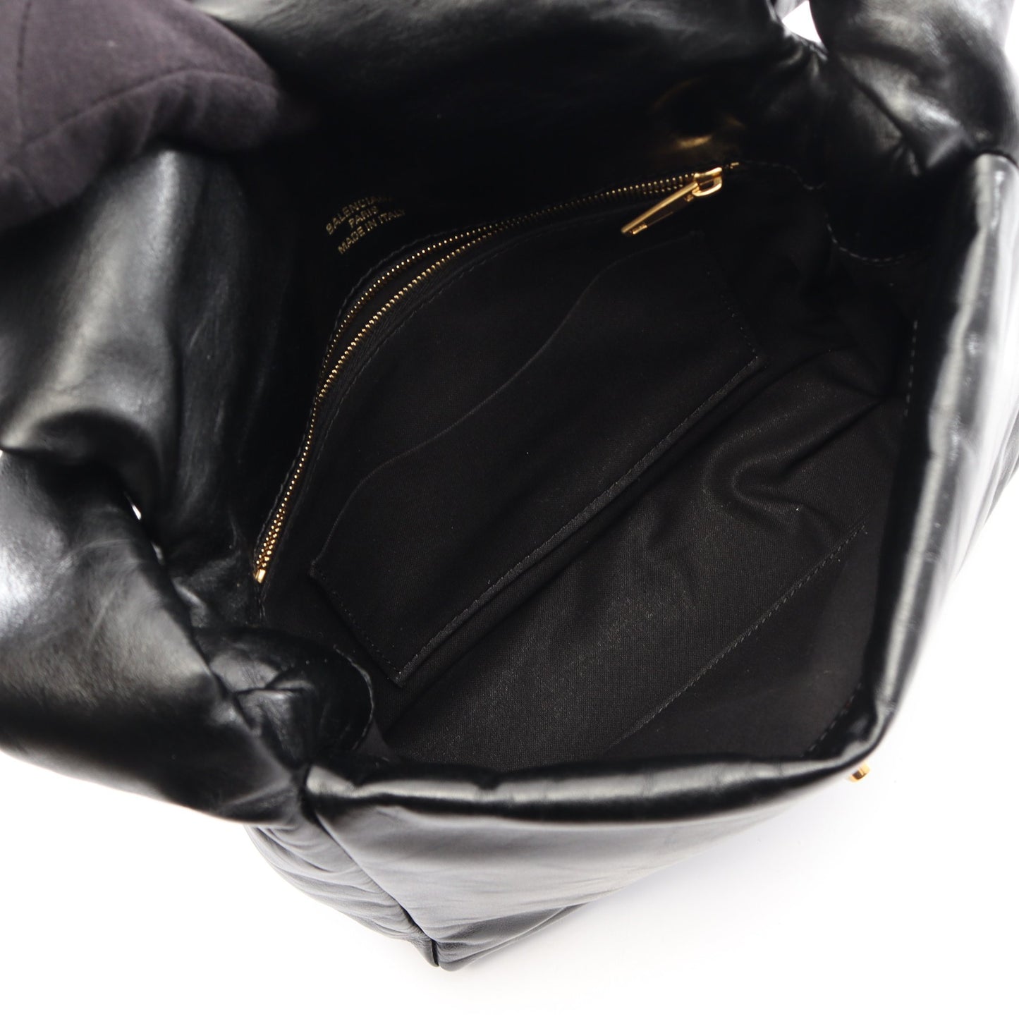 モナコ スリングバッグ ワンショルダーバッグ レザー ブラック バレンシアガ バッグ BALENCIAGA