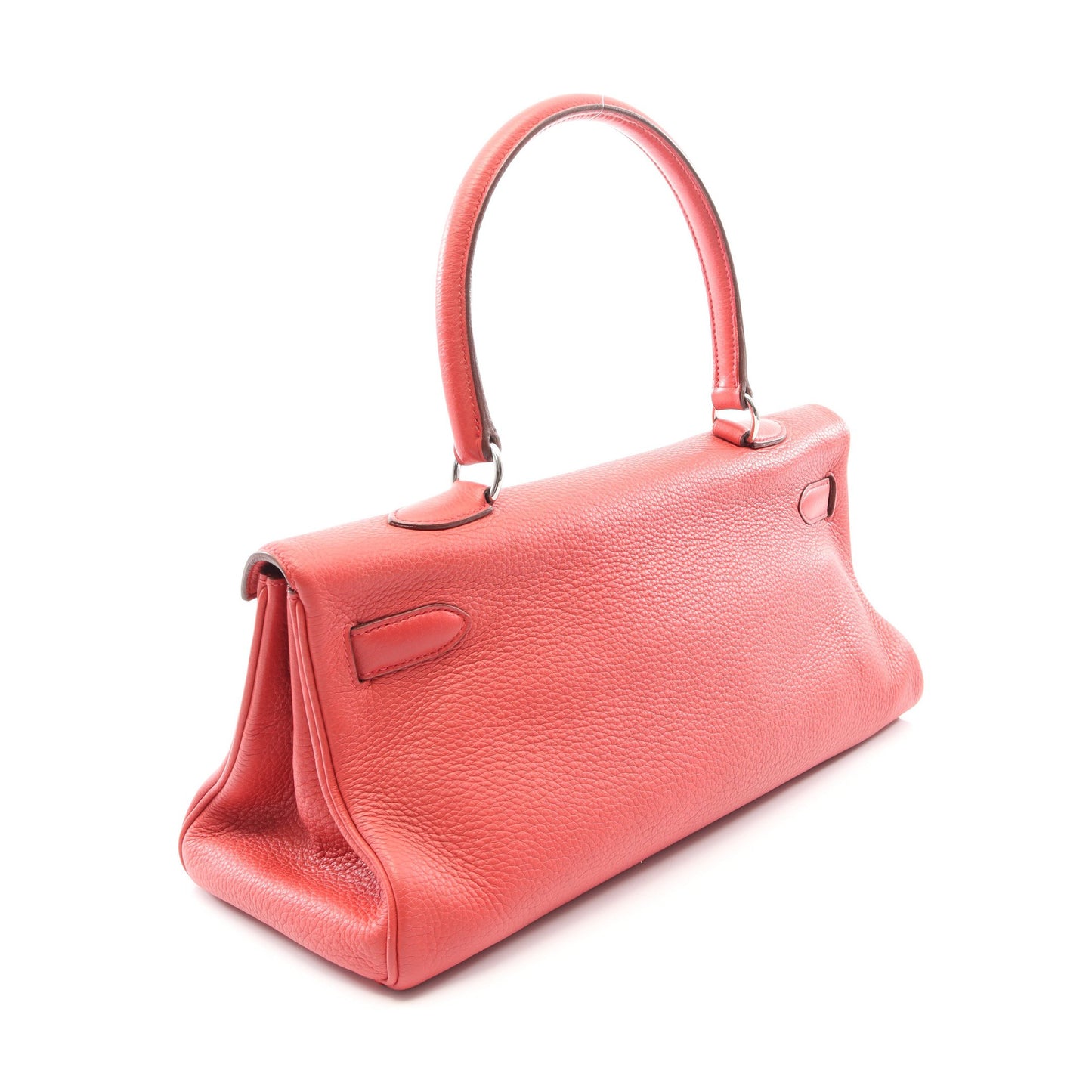 ショルダーケリー ワンショルダーバッグ トリヨンクレマンス ピンクレッド シルバー金具 □M刻印 エルメス バッグ HERMES