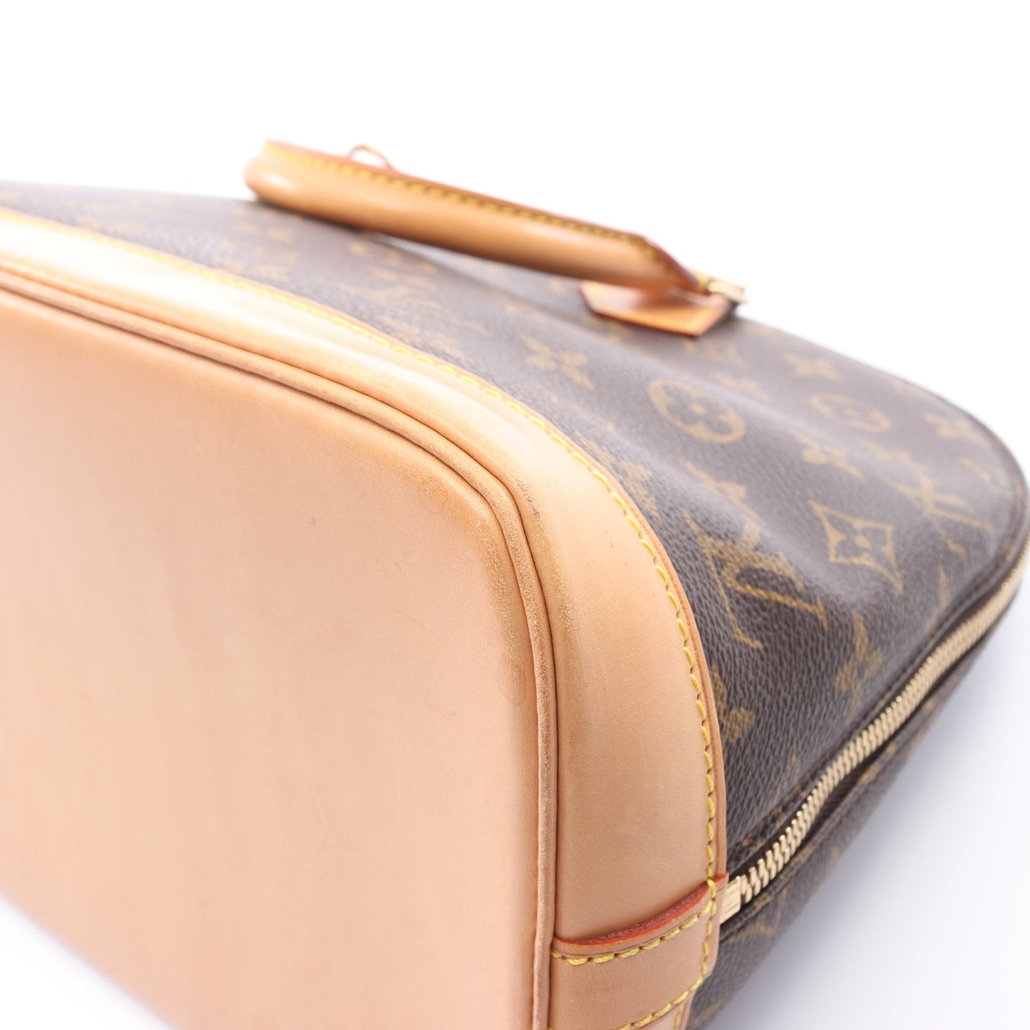 アルマPM モノグラム ハンドバッグ PVC レザー ブラウン ルイヴィトン バッグ LOUIS VUITTON