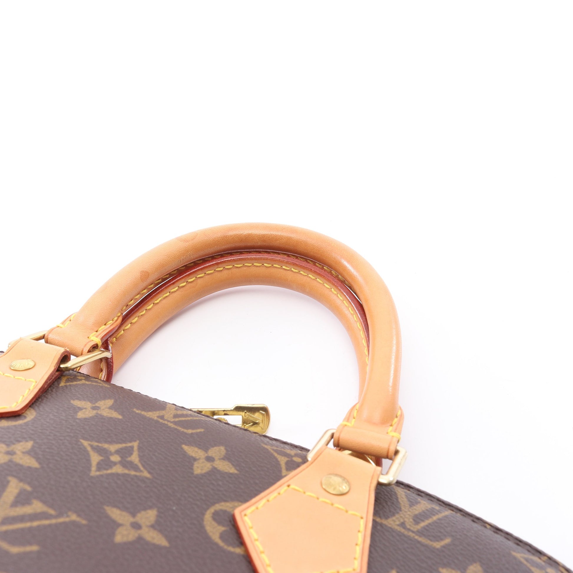 アルマPM モノグラム ハンドバッグ PVC レザー ブラウン ルイヴィトン バッグ LOUIS VUITTON