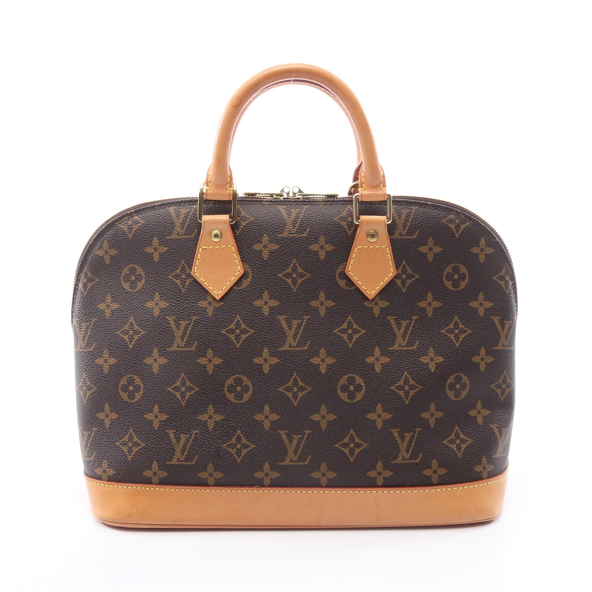アルマPM モノグラム ハンドバッグ PVC レザー ブラウン ルイヴィトン バッグ LOUIS VUITTON