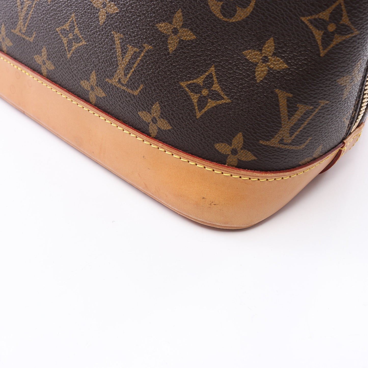 アルマPM モノグラム ハンドバッグ PVC レザー ブラウン ルイヴィトン バッグ LOUIS VUITTON