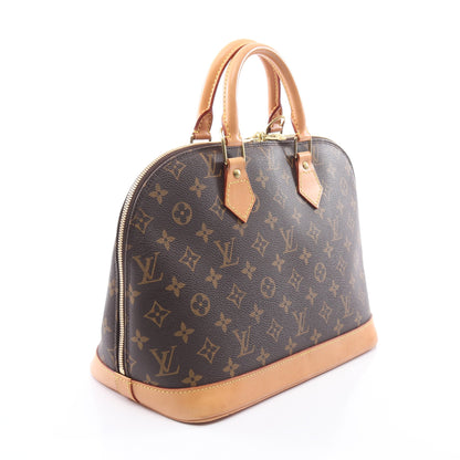 アルマPM モノグラム ハンドバッグ PVC レザー ブラウン ルイヴィトン バッグ LOUIS VUITTON