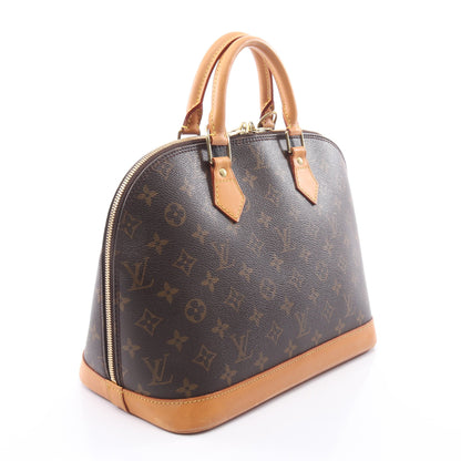 アルマPM モノグラム ハンドバッグ PVC レザー ブラウン ルイヴィトン バッグ LOUIS VUITTON