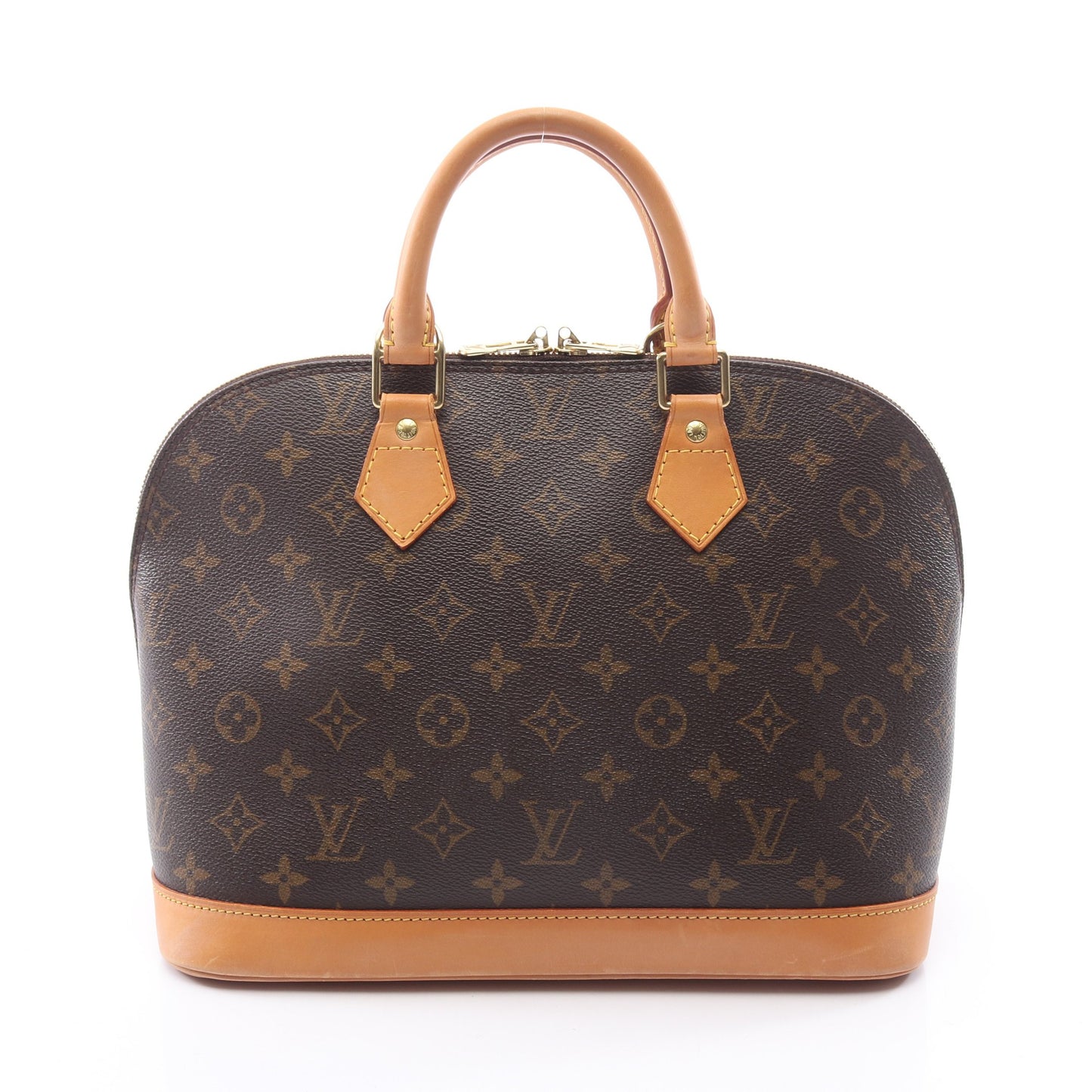 アルマPM モノグラム ハンドバッグ PVC レザー ブラウン ルイヴィトン バッグ LOUIS VUITTON