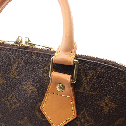アルマPM モノグラム ハンドバッグ PVC レザー ブラウン ルイヴィトン バッグ LOUIS VUITTON