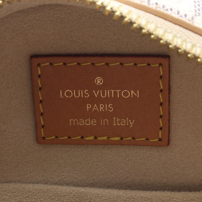 ボワット シャポー スープルPM ダミエアズール ショルダーバッグ PVC レザー ホワイト ルイヴィトン バッグ LOUIS VUITTON