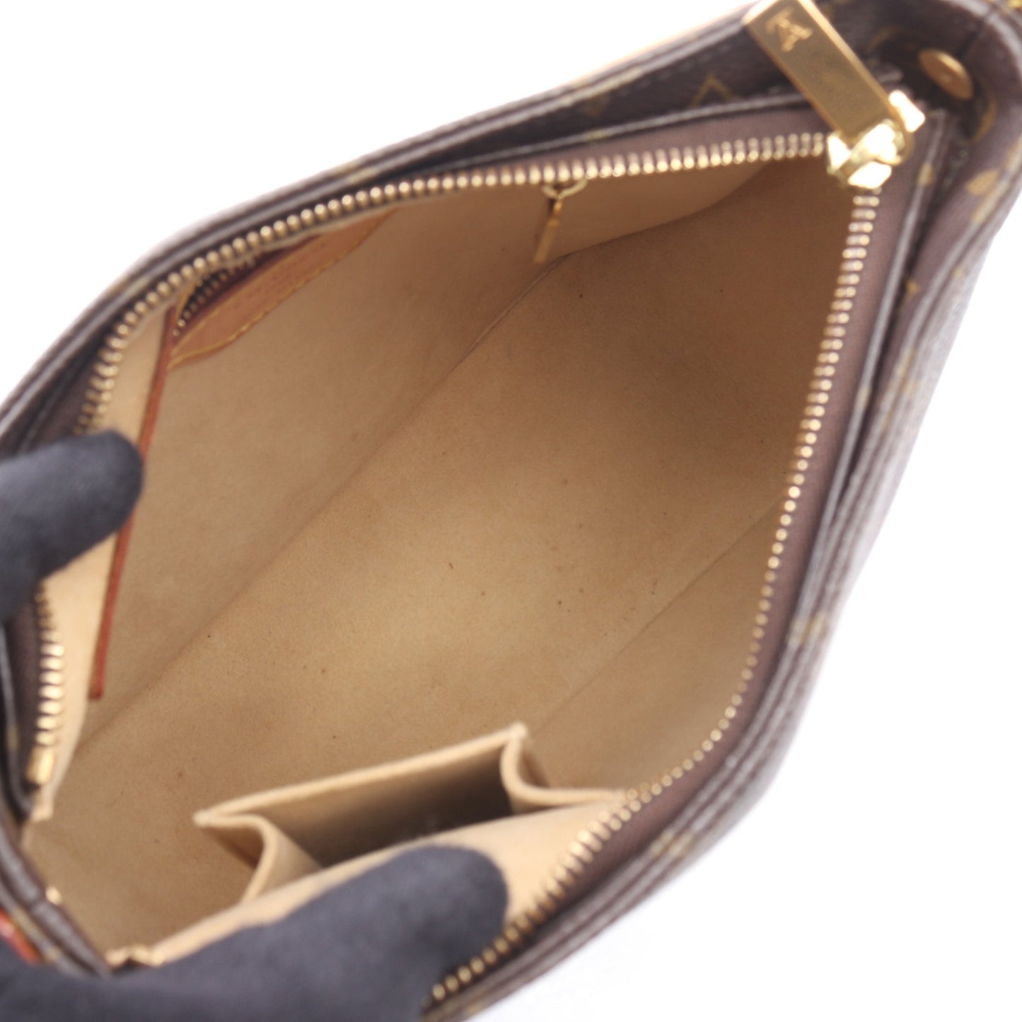 ルーピングMM モノグラム ショルダーバッグ PVC レザー ブラウン ルイヴィトン バッグ LOUIS VUITTON