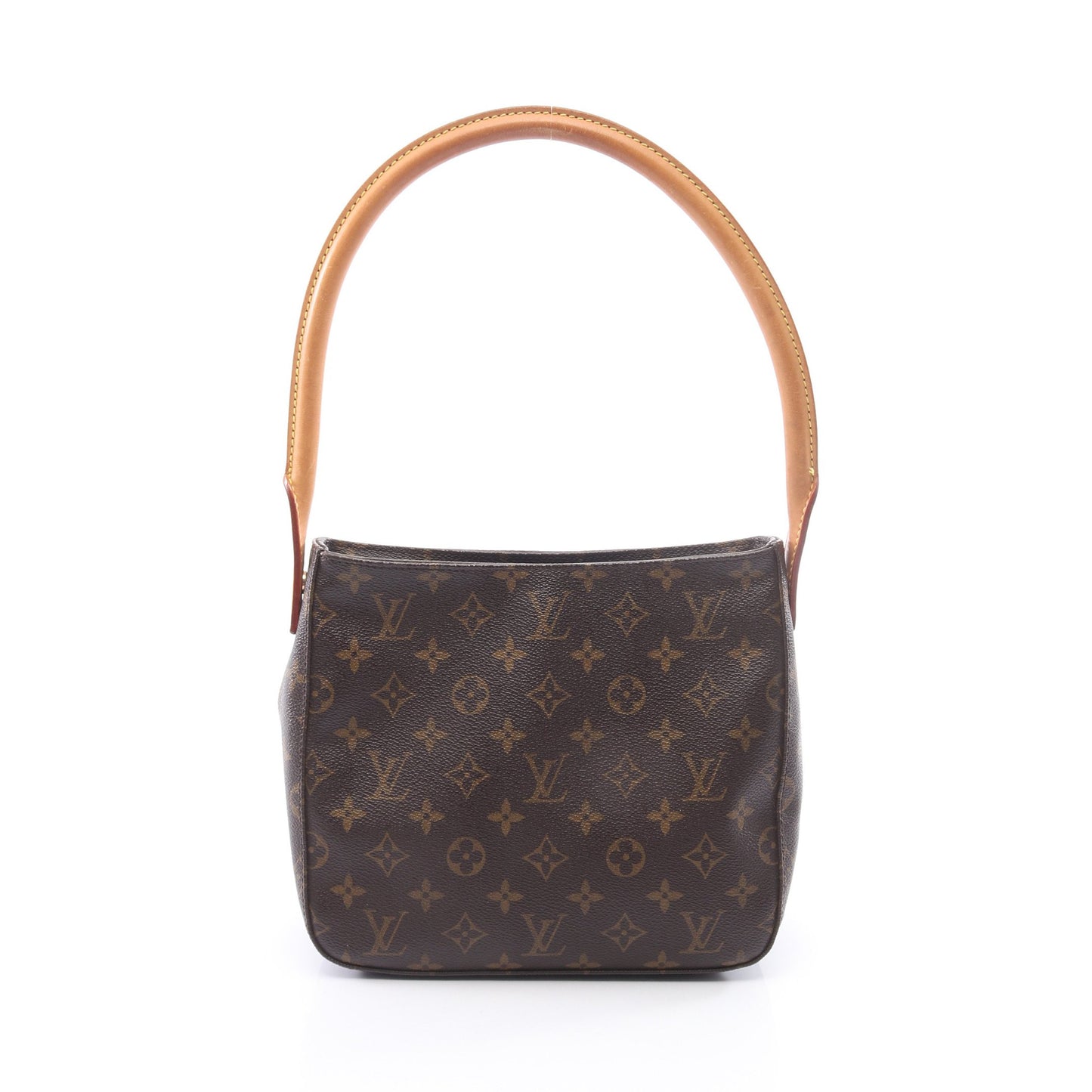 ルーピングMM モノグラム ショルダーバッグ PVC レザー ブラウン ルイヴィトン バッグ LOUIS VUITTON
