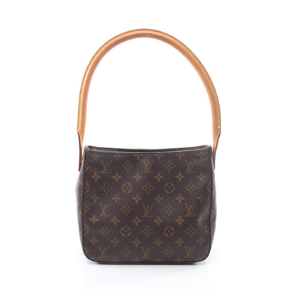 ルーピングMM モノグラム ショルダーバッグ PVC レザー ブラウン ルイヴィトン バッグ LOUIS VUITTON