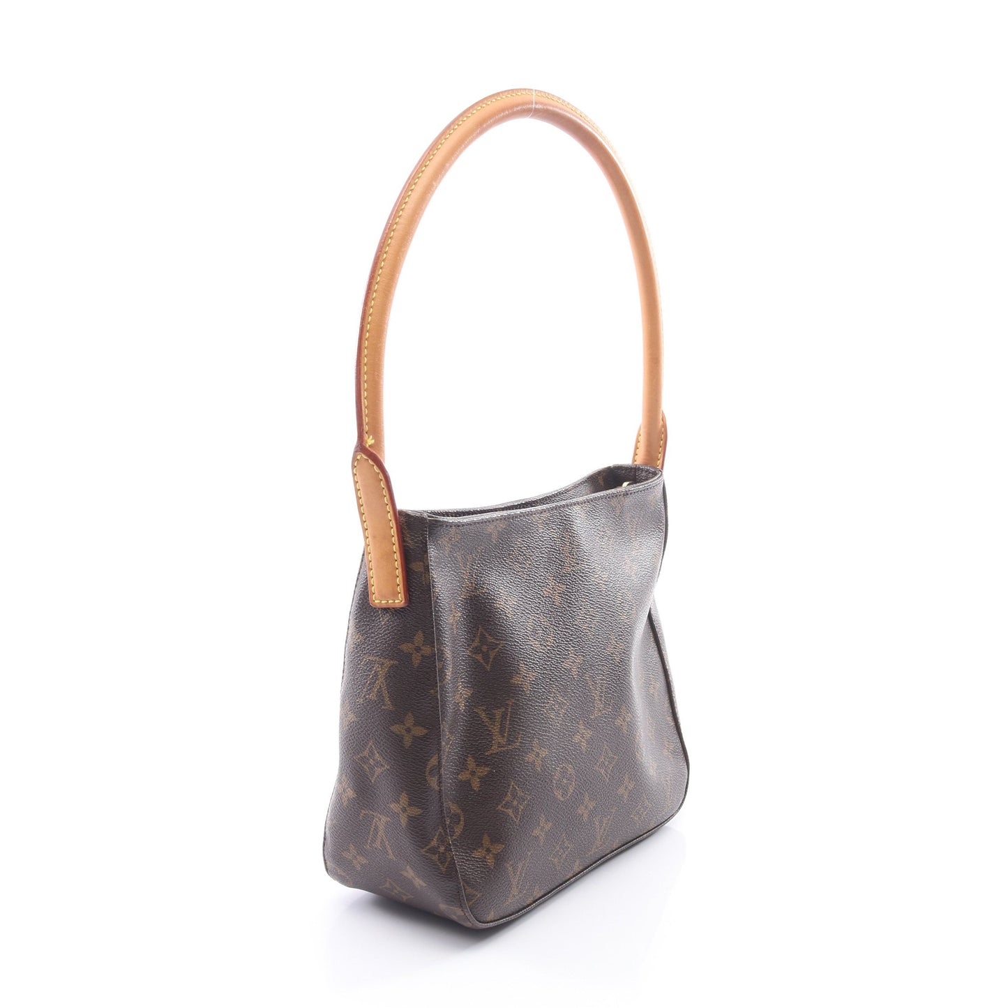 ルーピングMM モノグラム ショルダーバッグ PVC レザー ブラウン ルイヴィトン バッグ LOUIS VUITTON