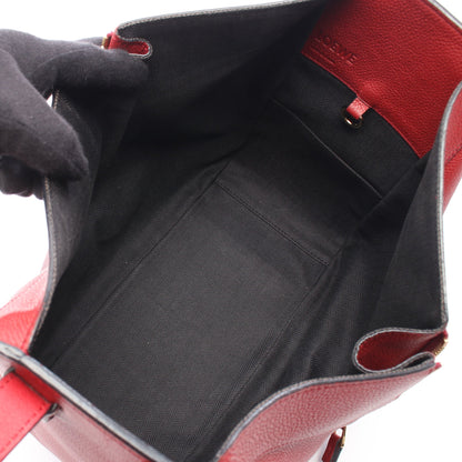 HAMMOCK SMALL ハンモック スモール 2WAY ハンドバッグ レザー レッド ロエベ バッグ LOEWE