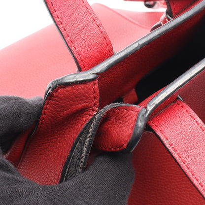 HAMMOCK SMALL ハンモック スモール 2WAY ハンドバッグ レザー レッド ロエベ バッグ LOEWE