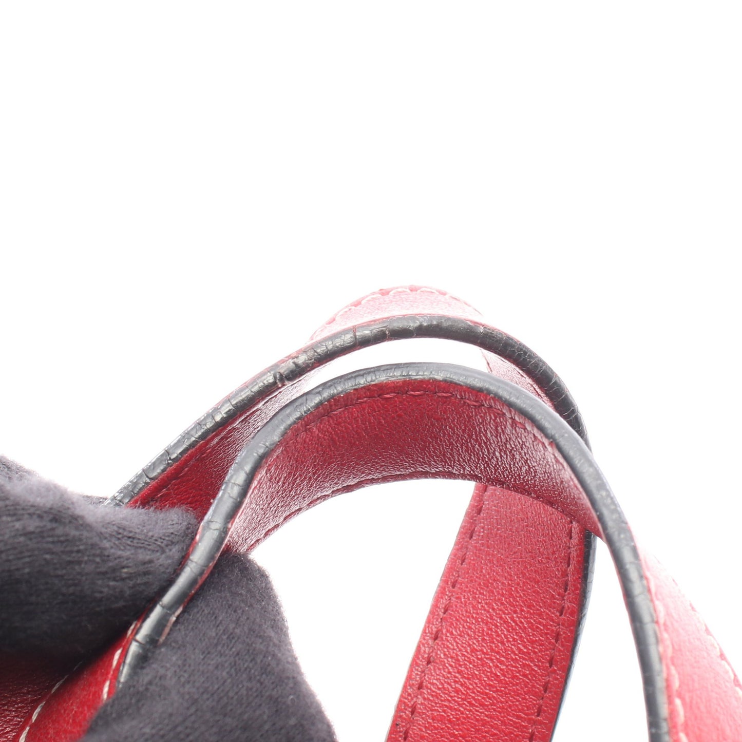 HAMMOCK SMALL ハンモック スモール 2WAY ハンドバッグ レザー レッド ロエベ バッグ LOEWE