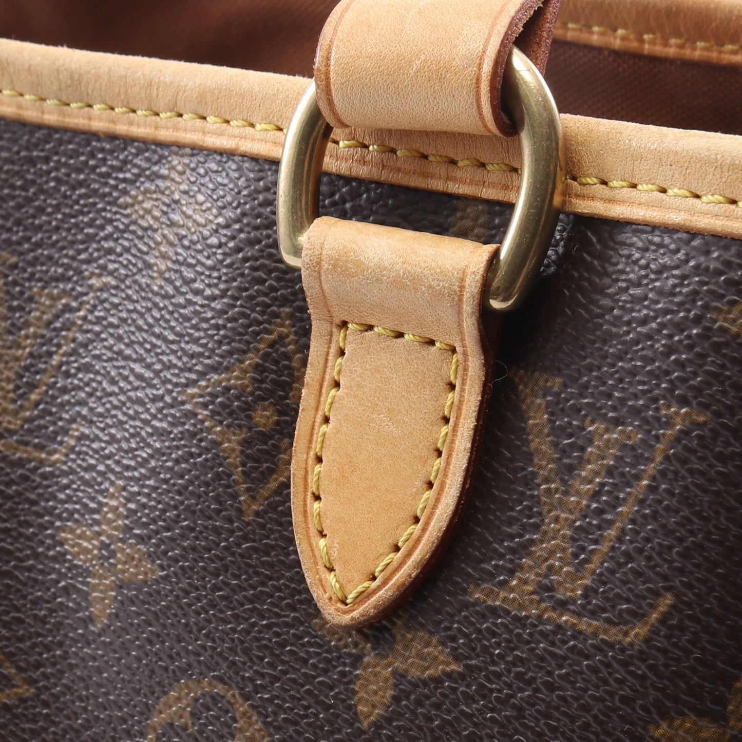 バティニョール モノグラム ハンドバッグ PVC レザー ブラウン ルイヴィトン バッグ LOUIS VUITTON
