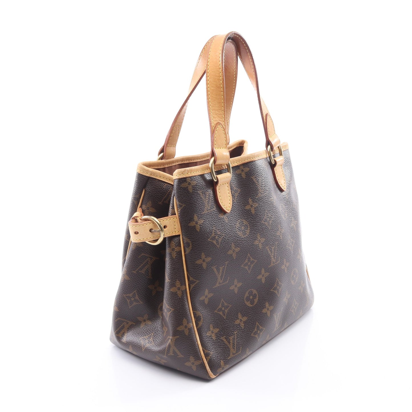 バティニョール モノグラム ハンドバッグ PVC レザー ブラウン ルイヴィトン バッグ LOUIS VUITTON