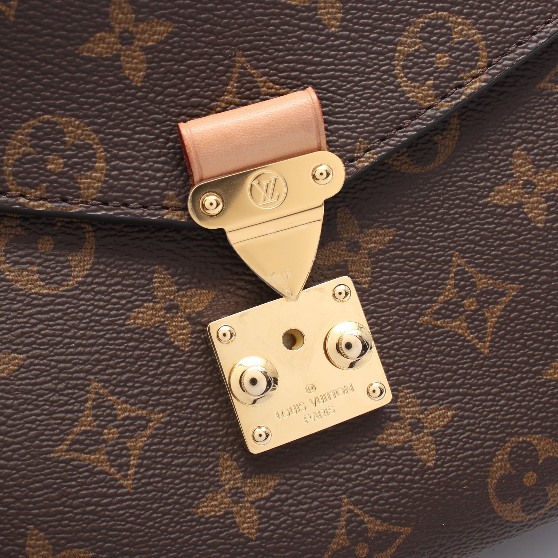ポシェット メティス MM モノグラム 2WAY ハンドバッグ PVC レザー ブラウン ルイヴィトン バッグ LOUIS VUITTON