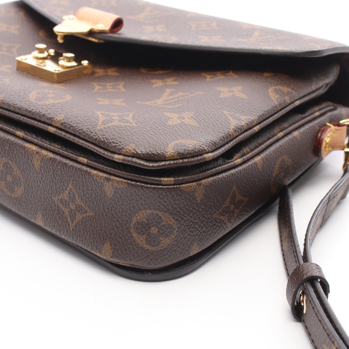 ポシェット メティス MM モノグラム 2WAY ハンドバッグ PVC レザー ブラウン ルイヴィトン バッグ LOUIS VUITTON