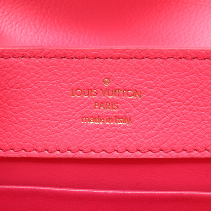 カプシーヌ MINI ネオンピンク 2WAY ハンドバッグ レザー ピンク ルイヴィトン バッグ LOUIS VUITTON