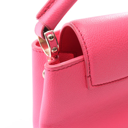 カプシーヌ MINI ネオンピンク 2WAY ハンドバッグ レザー ピンク ルイヴィトン バッグ LOUIS VUITTON