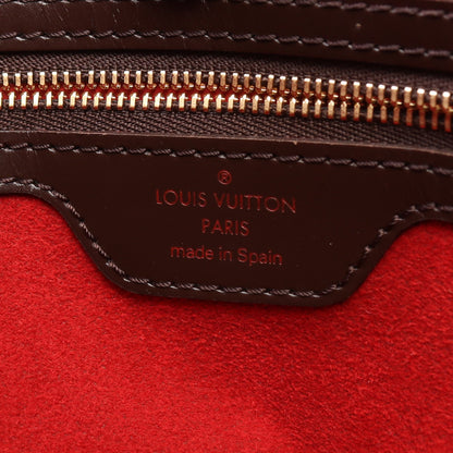 ハムステッドPM ダミエエベヌ ハンドバッグ トートバッグ PVC レザー ブラウン ルイヴィトン バッグ LOUIS VUITTON