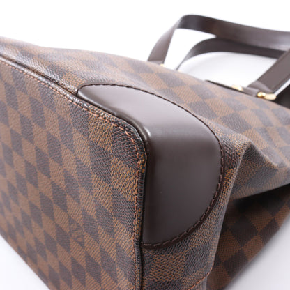 ハムステッドPM ダミエエベヌ ハンドバッグ トートバッグ PVC レザー ブラウン ルイヴィトン バッグ LOUIS VUITTON