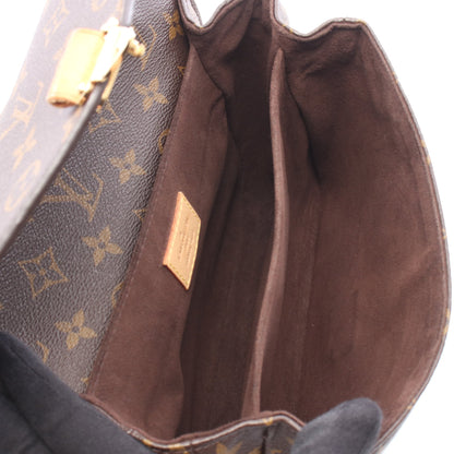 ポシェット メティス MM モノグラム 2WAY ハンドバッグ PVC レザー ブラウン ルイヴィトン バッグ LOUIS VUITTON