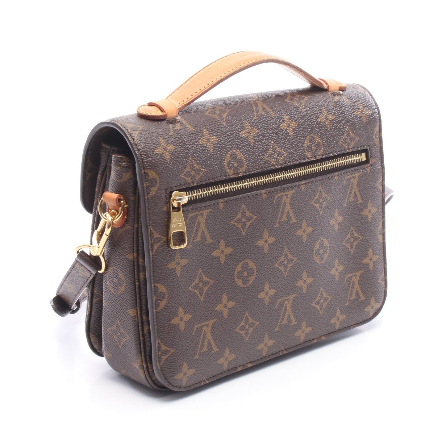 ポシェット メティス MM モノグラム 2WAY ハンドバッグ PVC レザー ブラウン ルイヴィトン バッグ LOUIS VUITTON