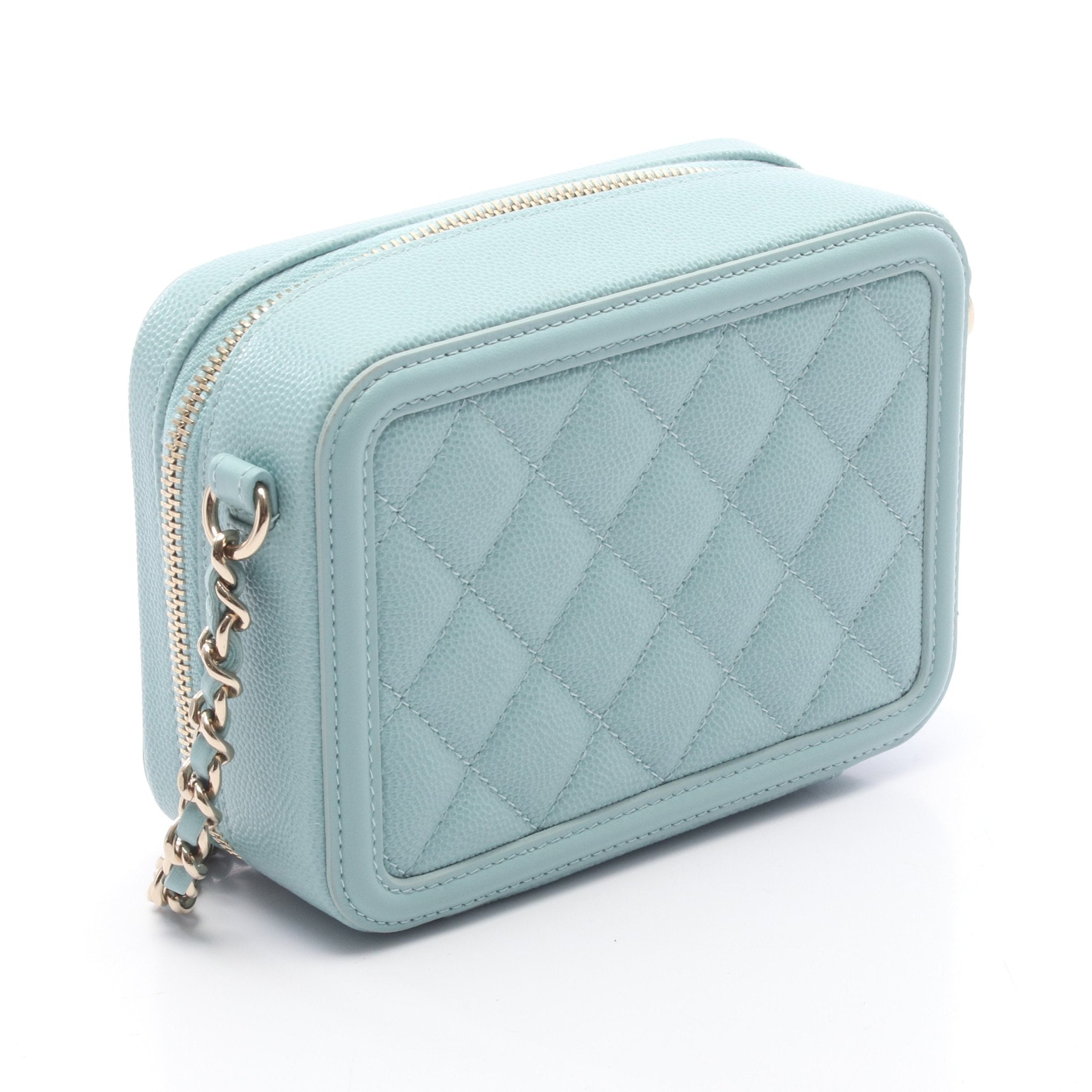 ノベルティ チェーン キャビアスキン CHANEL 新品未使用！キャビアスキン チェーンショルダー！ノベルティ