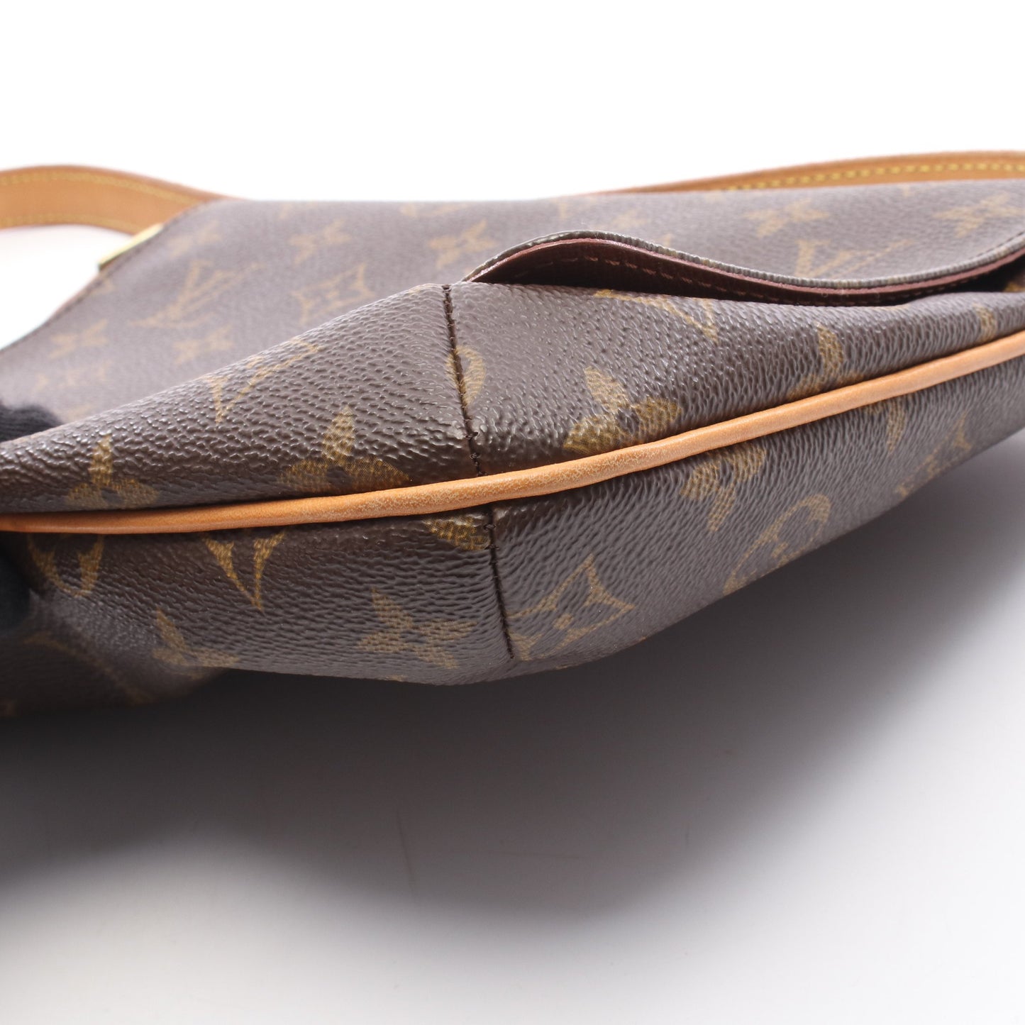ミュゼットタンゴ ショートストラップ モノグラム ショルダーバッグ PVC レザー ブラウン ルイヴィトン バッグ LOUIS VUITTON