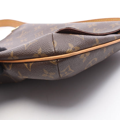 ミュゼットタンゴ ショートストラップ モノグラム ショルダーバッグ PVC レザー ブラウン ルイヴィトン バッグ LOUIS VUITTON