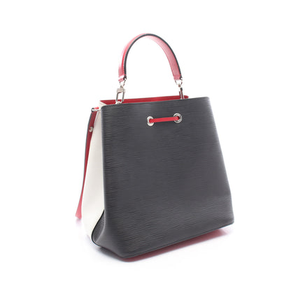 ネオノエ トリコロール エピ ブロン ノワール 2WAY ハンドバッグ レザー ホワイト ブラック レッド ルイヴィトン バッグ LOUIS VUITTON