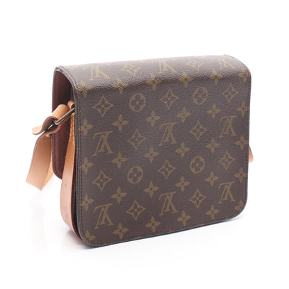 カルトシエールMM モノグラム ショルダーバッグ PVC レザー ブラウン ルイヴィトン バッグ LOUIS VUITTON