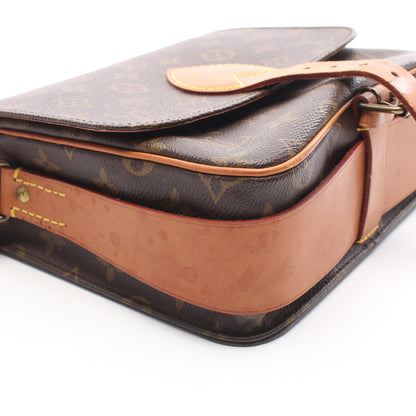 カルトシエールMM モノグラム ショルダーバッグ PVC レザー ブラウン ルイヴィトン バッグ LOUIS VUITTON