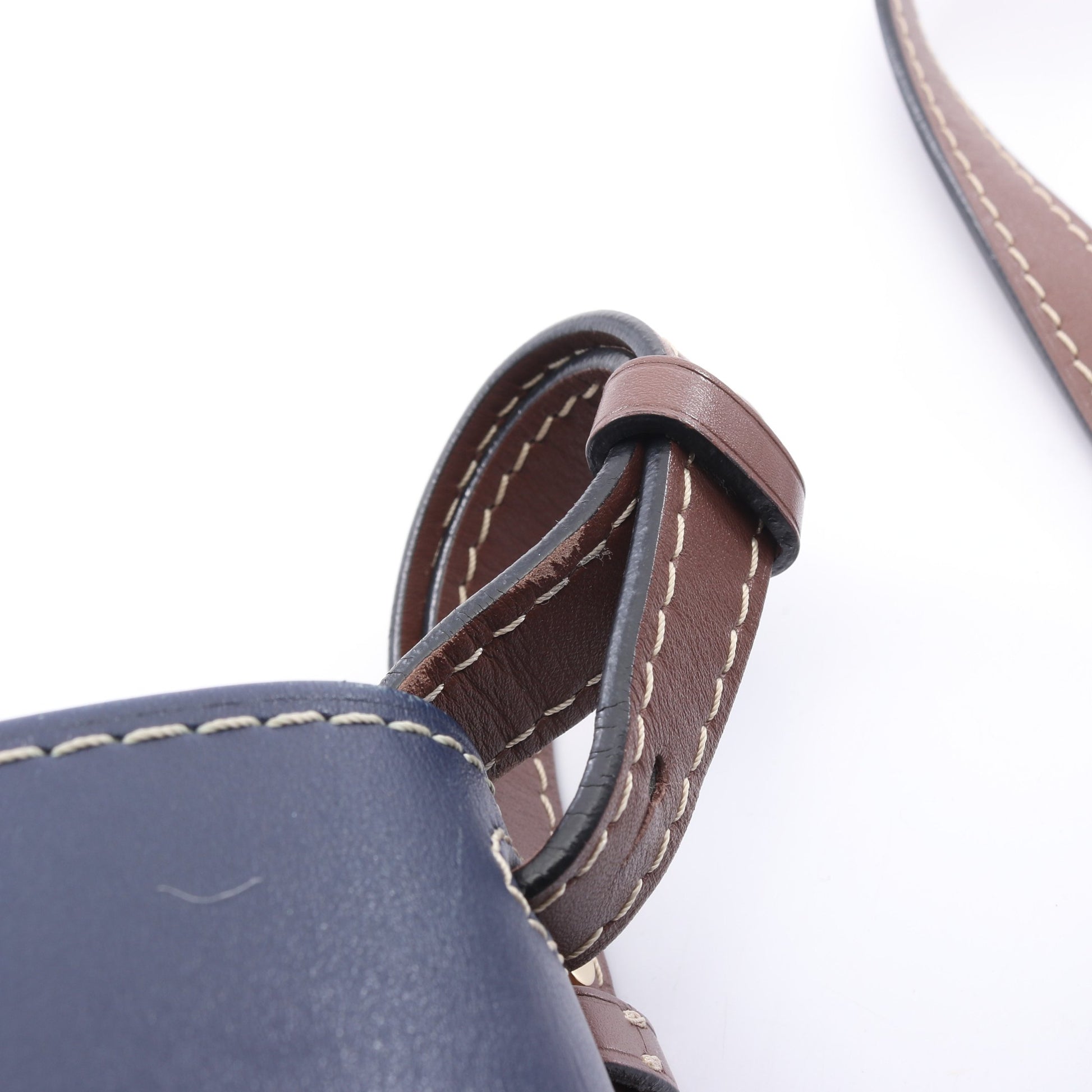 ゲート スモール ショルダーバッグ レザー ネイビー ライトベージュ ダークブラウン ロエベ バッグ LOEWE