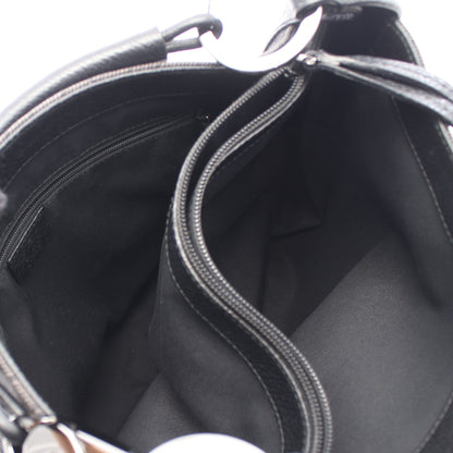 GG柄 ショルダーバッグ デニム レザー ブラック グッチ バッグ GUCCI