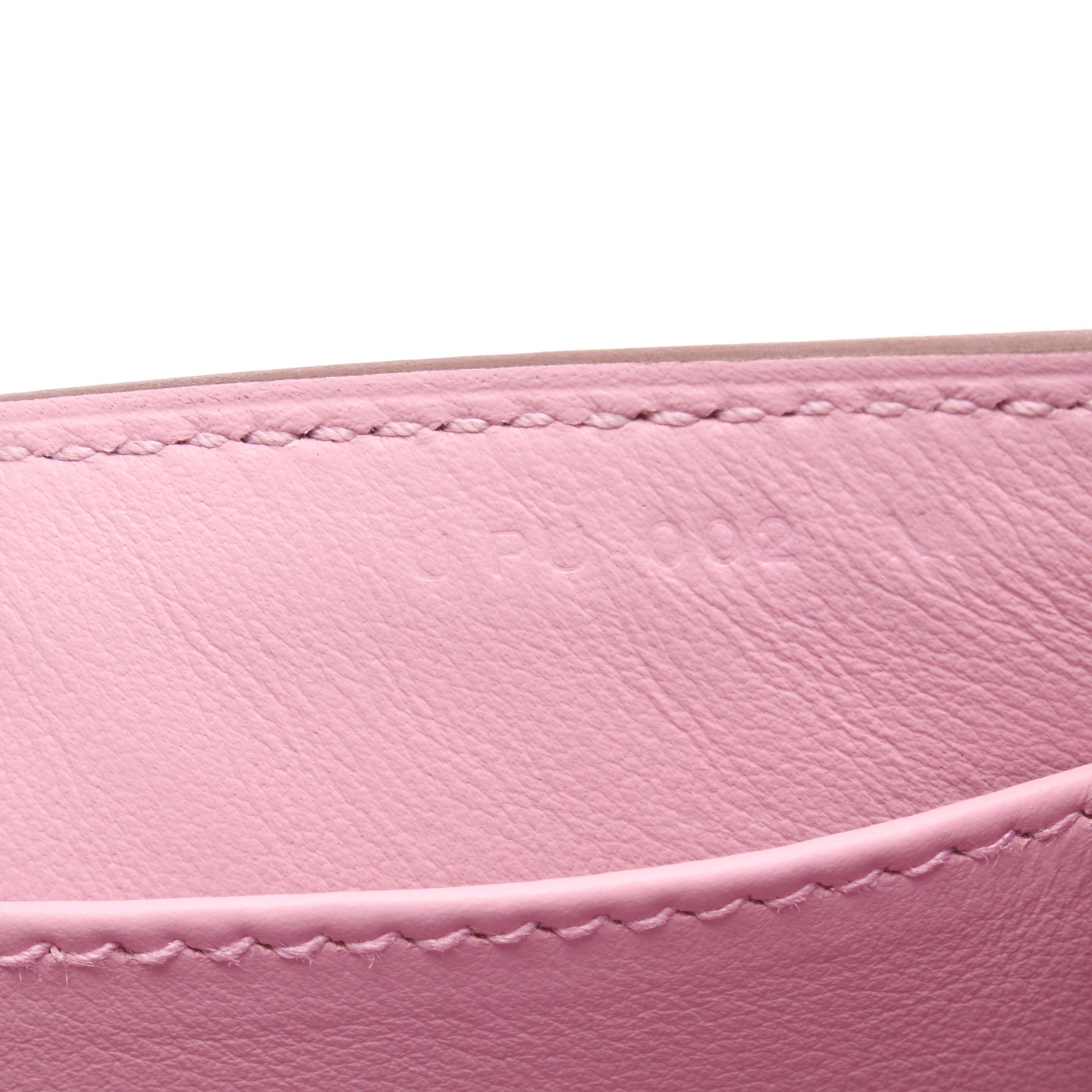 ゲタ モーヴシルベストル ショルダーバッグ シェーブル ピンク シルバー金具 U刻印 エルメス バッグ HERMES