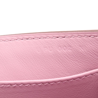 ゲタ モーヴシルベストル ショルダーバッグ シェーブル ピンク シルバー金具 U刻印 エルメス バッグ HERMES