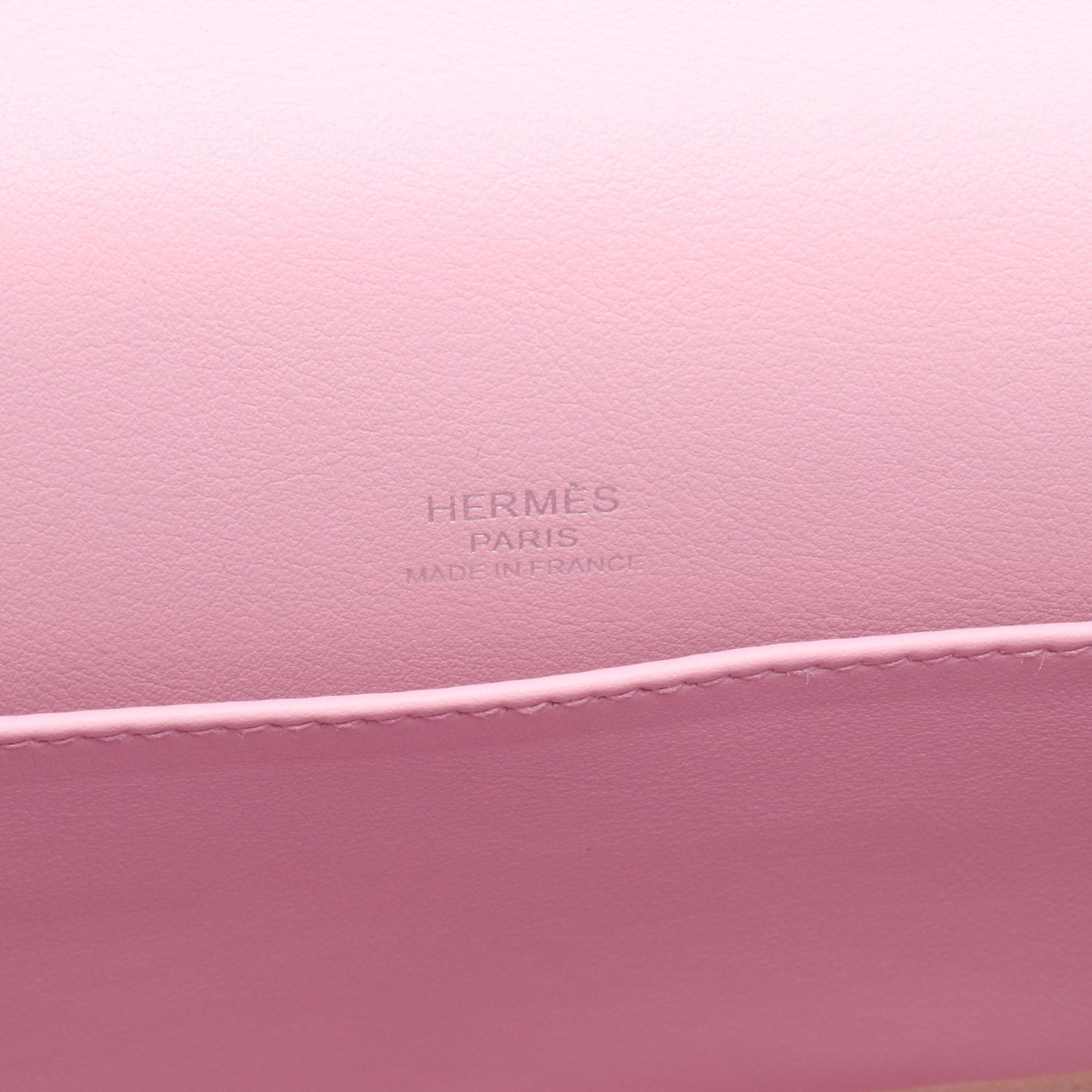 ゲタ モーヴシルベストル ショルダーバッグ シェーブル ピンク シルバー金具 U刻印 エルメス バッグ HERMES