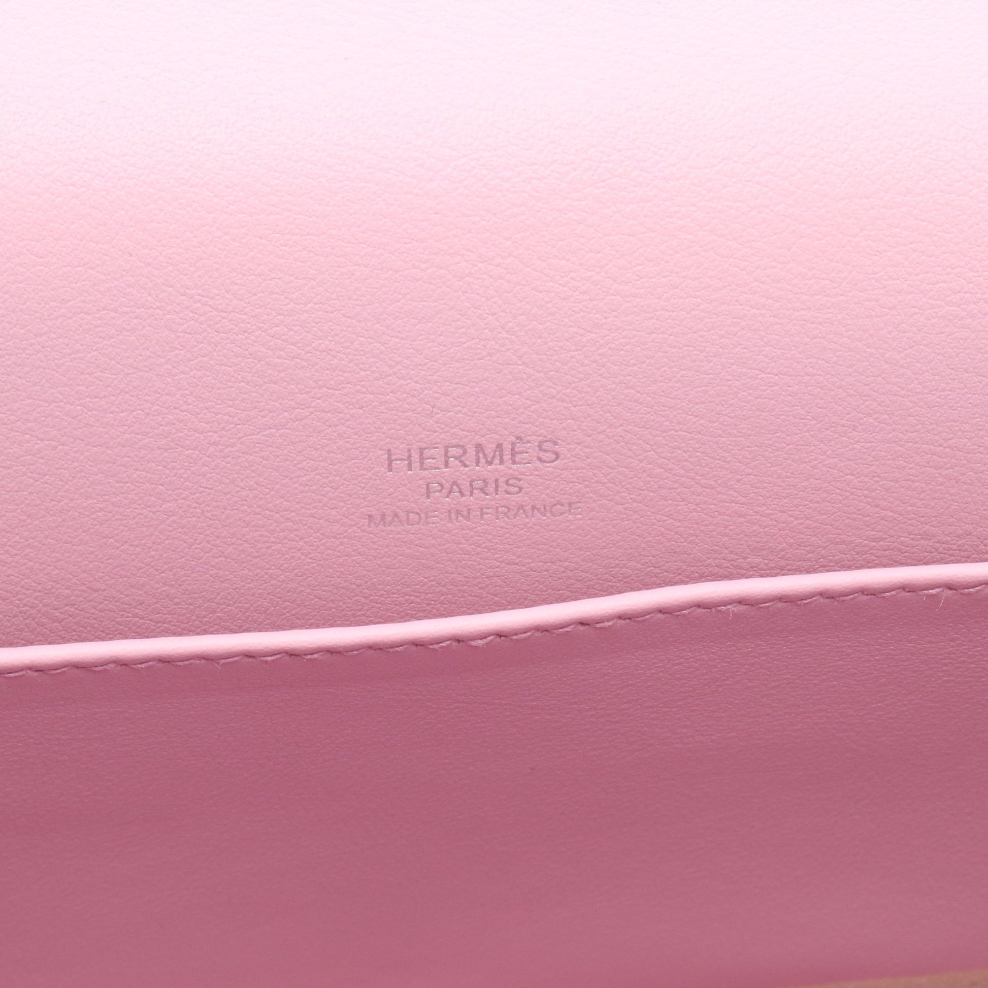 ゲタ モーヴシルベストル ショルダーバッグ シェーブル ピンク シルバー金具 U刻印 エルメス バッグ HERMES