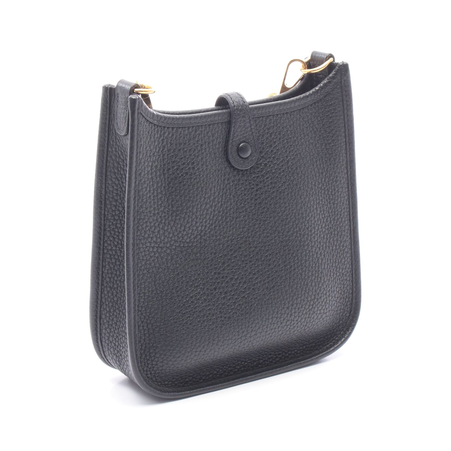エヴリンTPM ショルダーバッグ トリヨンクレマンス ブラック ゴールド金具 Y刻印 エルメス バッグ HERMES