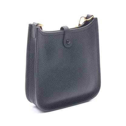エヴリンTPM ショルダーバッグ トリヨンクレマンス ブラック ゴールド金具 Y刻印 エルメス バッグ HERMES