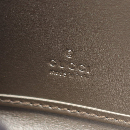 GGインプリメ ラウンドファスナー長財布 レザー シルバー グッチ 財布・小物 GUCCI